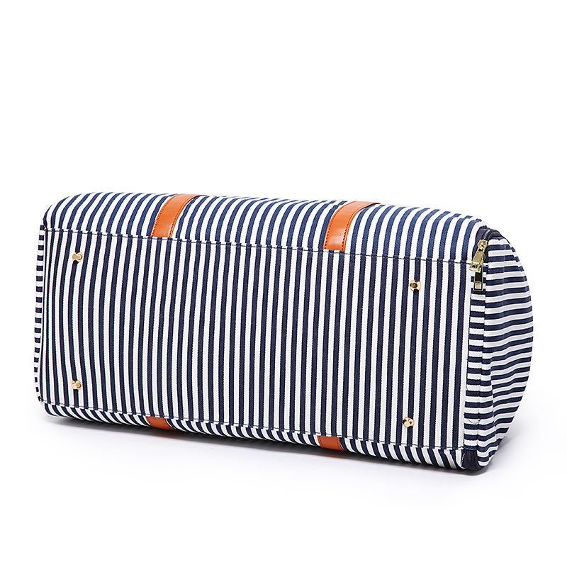 Stripe Travel Duffel Bag