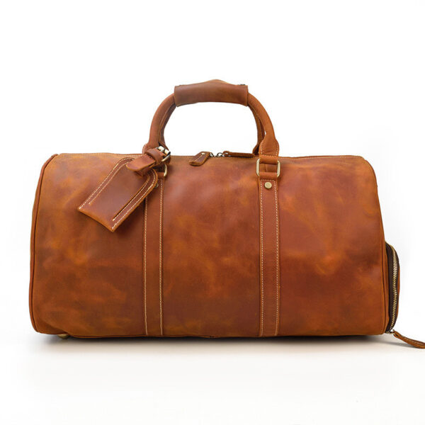 Country Leather Duffel Bag